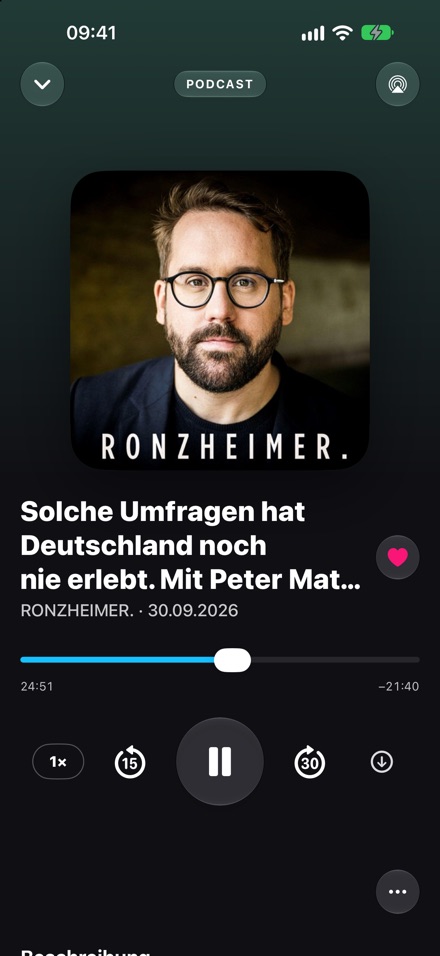 iPhone: Podcast-Player